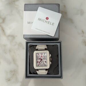 White Michele Watch